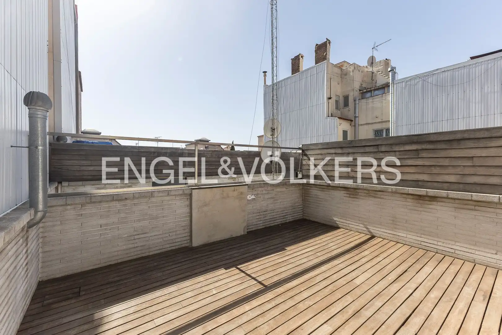 Terraza de Dúplex en venta en Barcelona con Aire acondicionado, Calefacción y Jardín privado