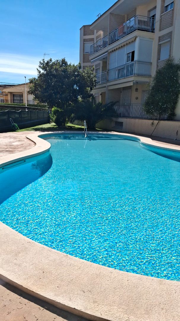 Swimming pool of Attic for sale in San Javier  with Air Conditioner, Terrace and Furnished