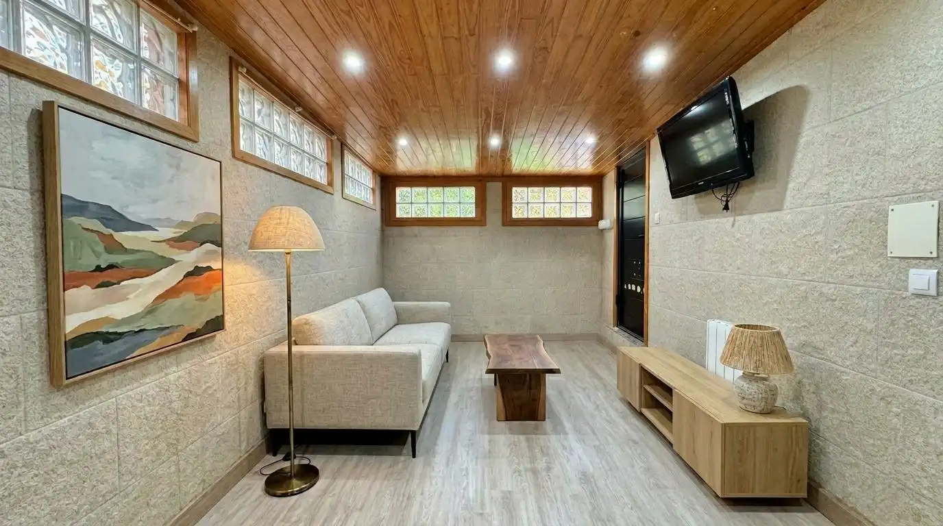 Sala de estar de Casa o chalet en venta en Vigo  con Calefacción