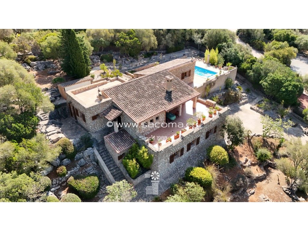 Vista exterior de Finca rústica en venda en Son Servera amb Calefacció, Jardí privat i Terrassa