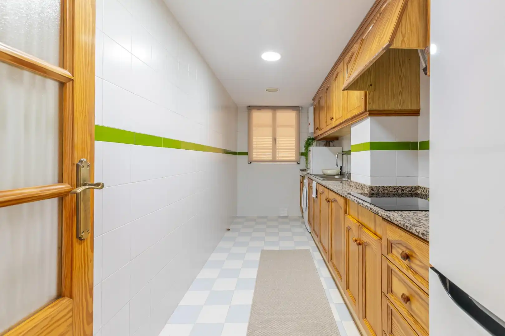 Kitchen of Flat for sale in Gandia  with Air Conditioner, Heating and Terrace