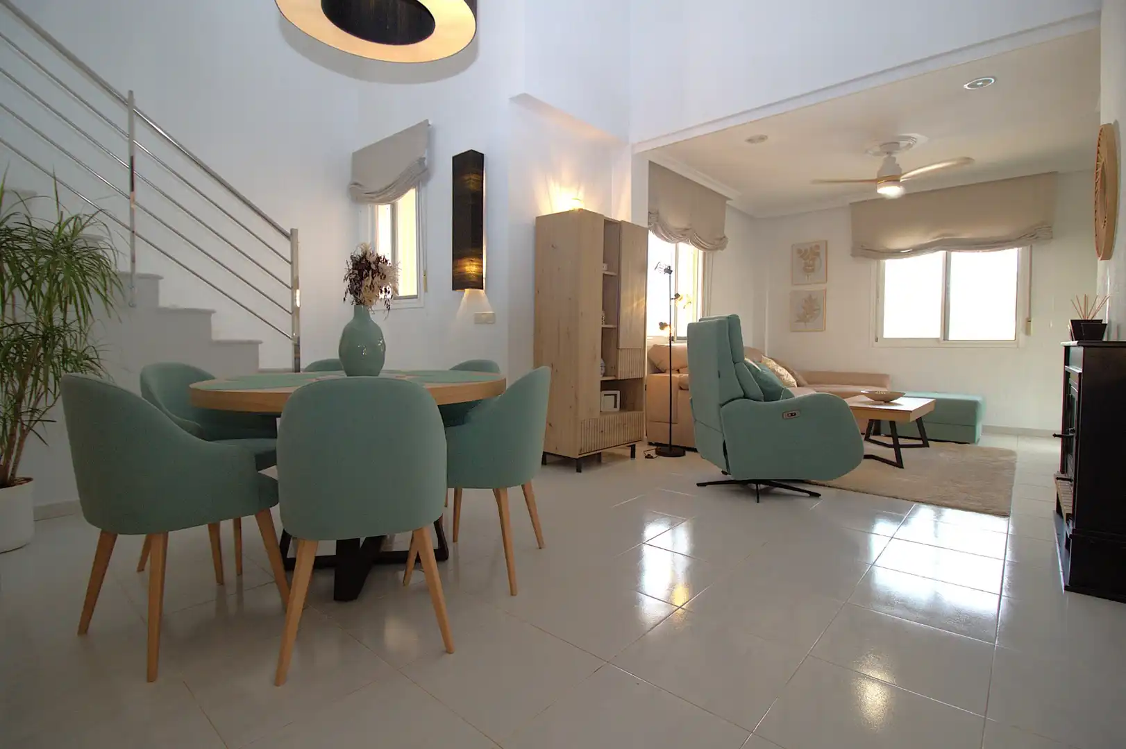 Menjador de Casa o xalet en venda en Cartagena amb Aire condicionat, Terrassa i Traster