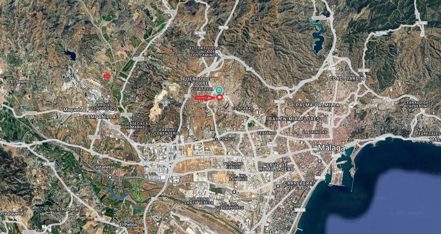 Exterior view of House or chalet for sale in Málaga Capital