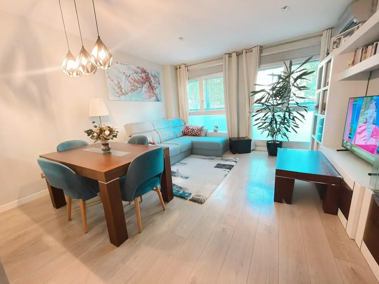 Sala de estar de Piso en venta en Torrejón de Ardoz con Aire acondicionado, Calefacción y Trastero