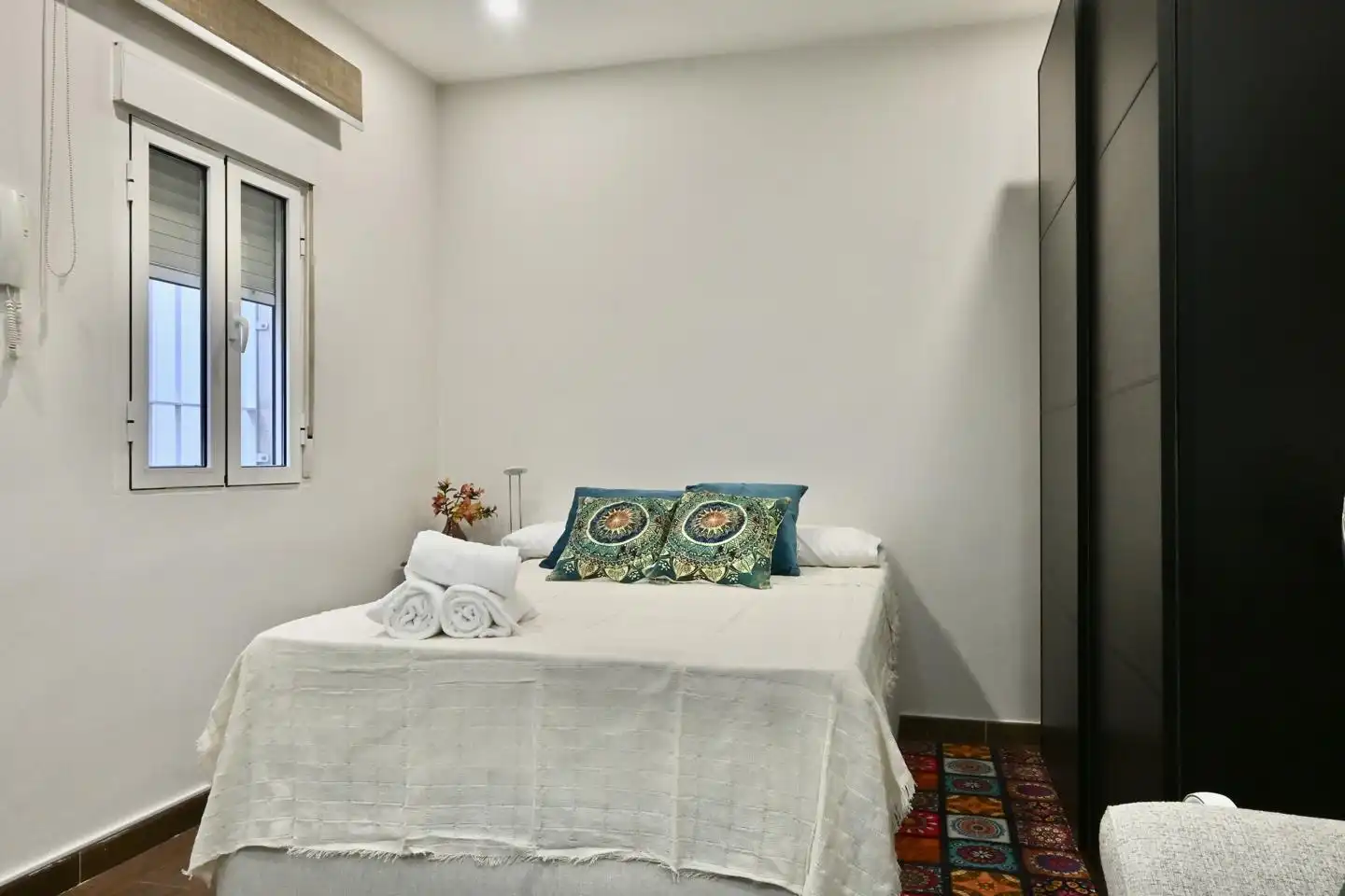 Bedroom of Study for rent in Madrid  with Air Conditioner, Heating and Furnished