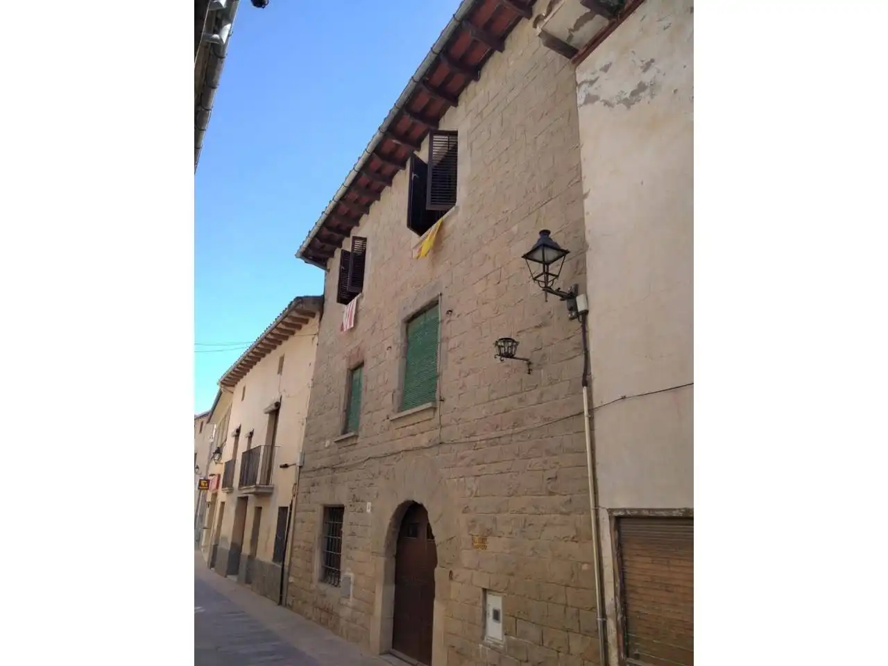 Vista exterior de Casa o xalet en venda en Sant Feliu Sasserra amb Calefacció, Terrassa i Moblat