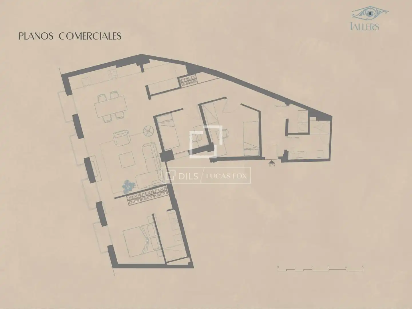 Habitación de Piso en venta en Barcelona con Aire acondicionado, Terraza y Piscina