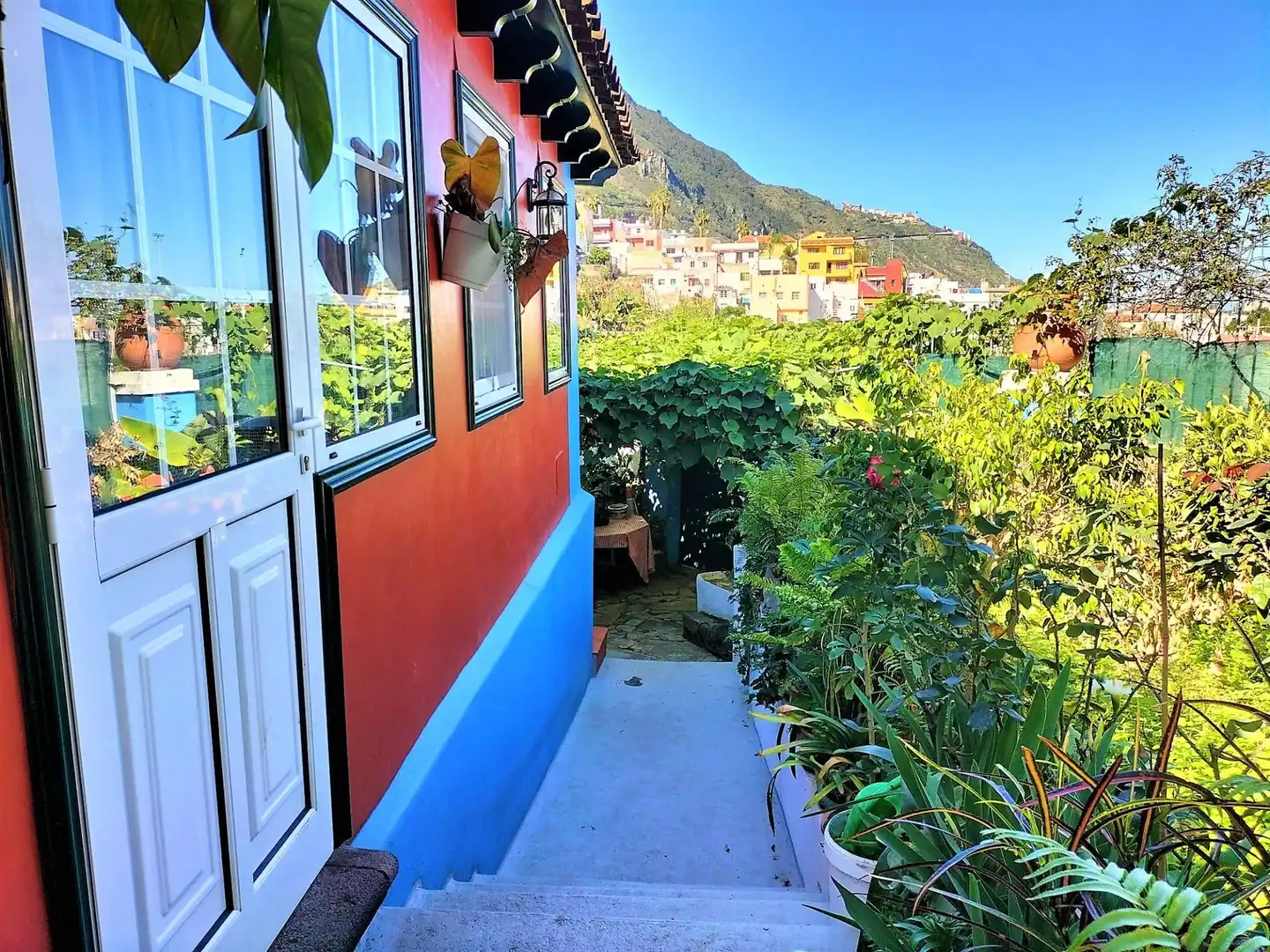 Vista exterior de Casa o chalet en venta en Los Realejos con Jardín privado y Trastero
