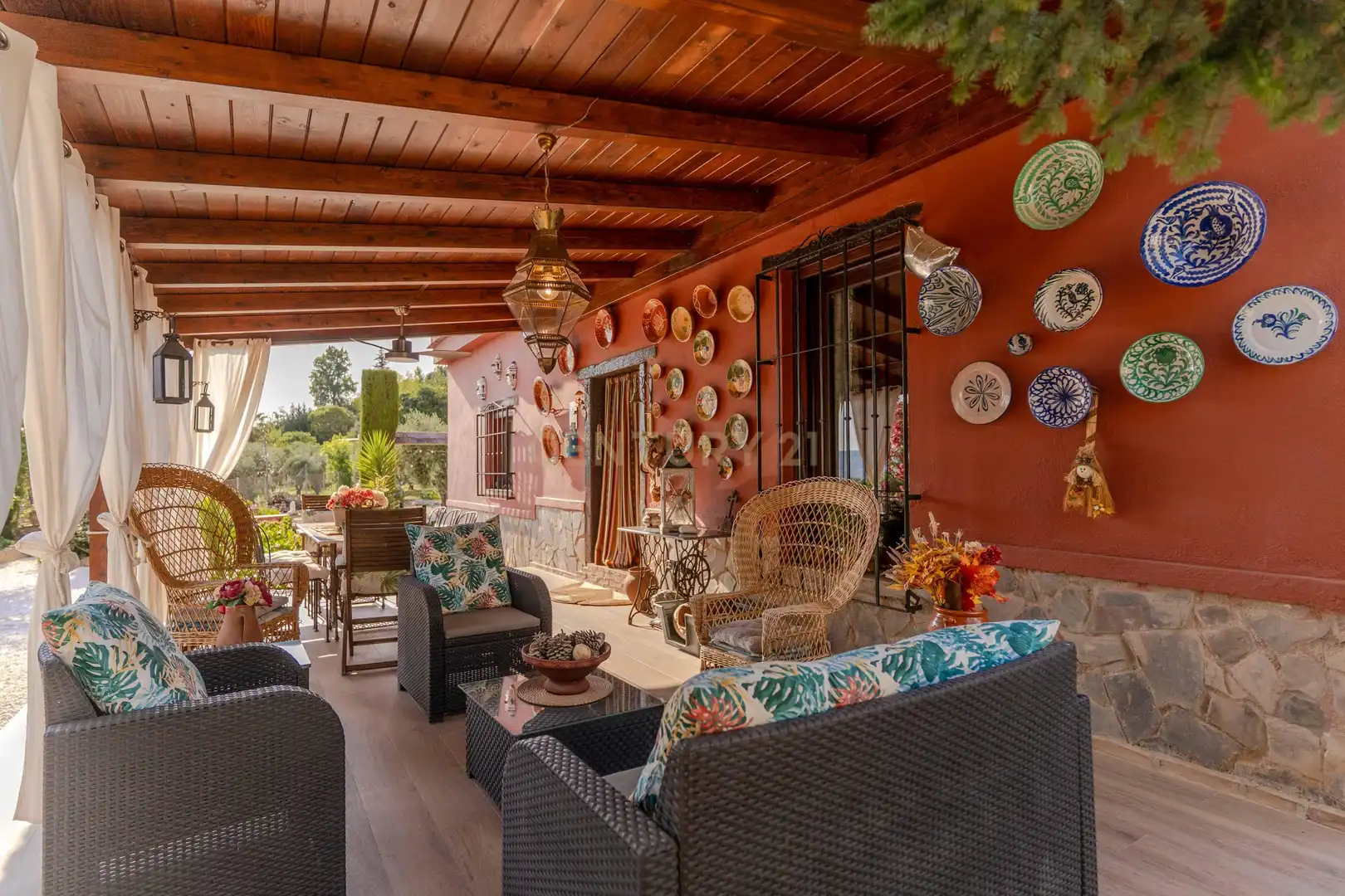 Terrace of Houses for sale in Lanjarón  with Private garden, Storage room and Swimming Pool