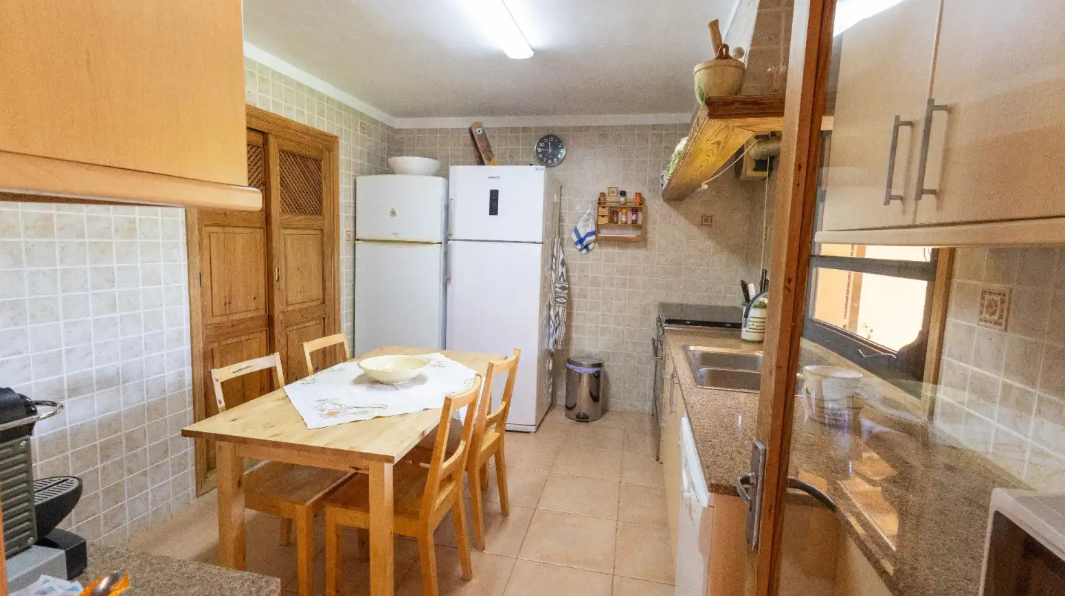Cuina de Casa o xalet en venda en Pollença amb Aire condicionat, Terrassa i Traster
