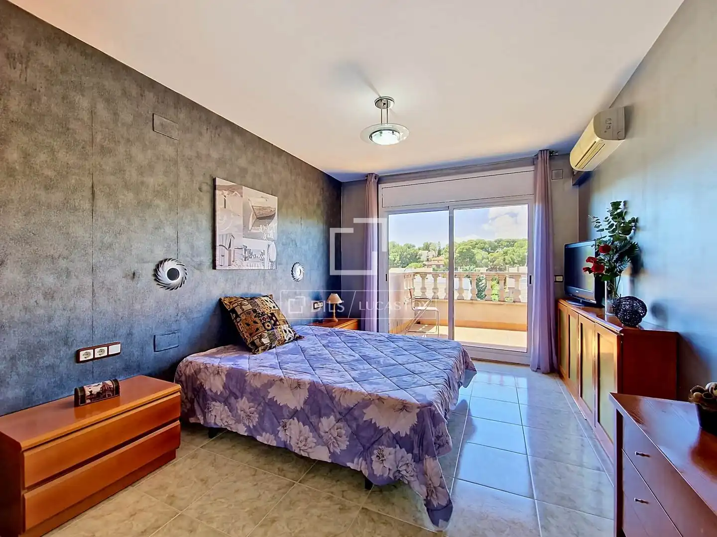 Habitación de Casa o chalet de alquiler en Cunit con Aire acondicionado, Calefacción y Jardín privado