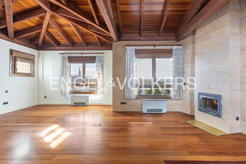 Living room of Houses for sale in Gijón   with Air Conditioner, Heating and Private garden