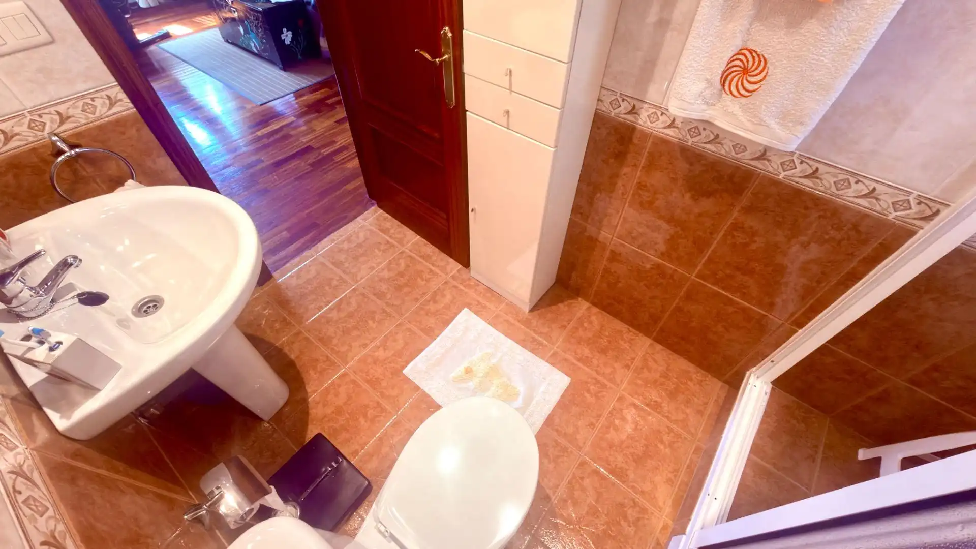 Bathroom of Houses for sale in Esgos  with Private garden, Parquet flooring and Furnished