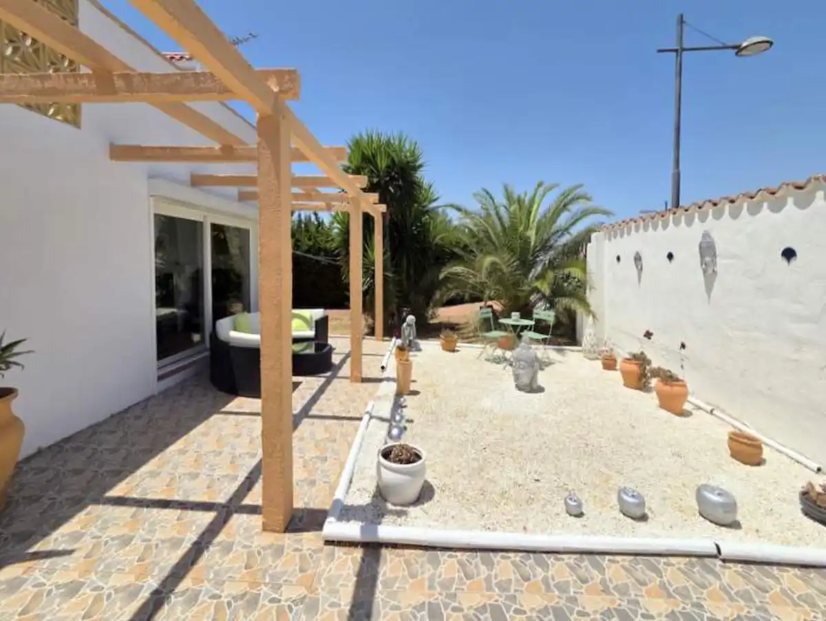 Terrassa de Casa o xalet en venda en Manilva amb Aire condicionat