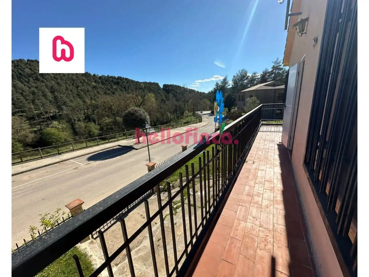 Exterior view of Houses for sale in Sant Agustí de Lluçanès  with Heating, Private garden and Terrace