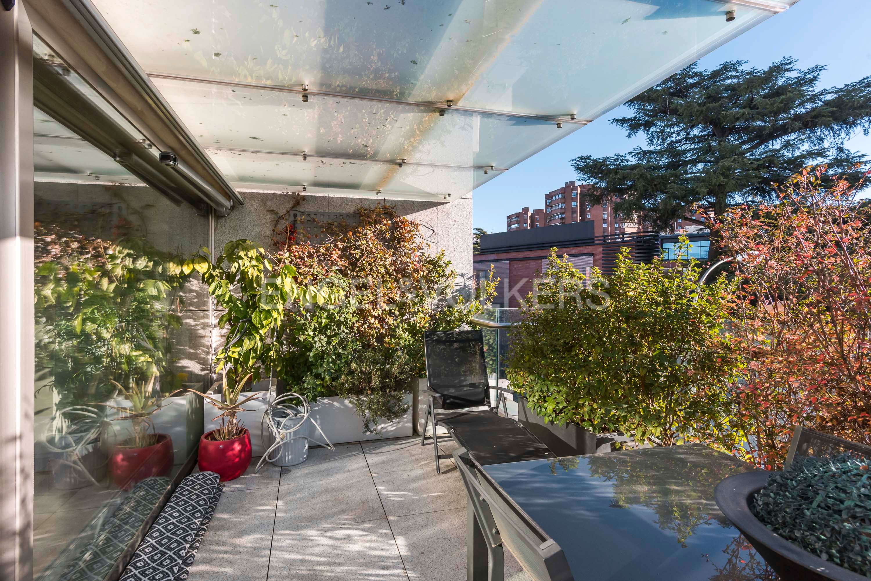 Terrassa de Apartament en venda en  Madrid Capital amb Aire condicionat, Calefacció i Terrassa