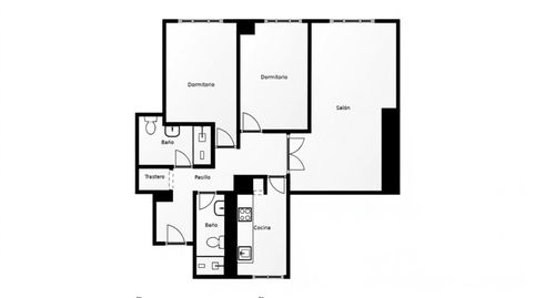 Foto 4 de Piso en venta en Luanco - Aramar - Antromero, Gozón