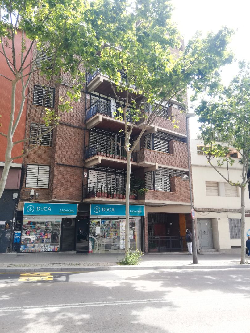 Exterior view of Flat for sale in Badalona  with Air Conditioner, Heating and Parquet flooring
