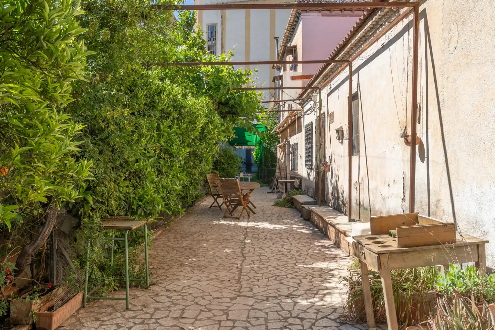 Terraza de Casa o chalet en venta en Santa Fe con Jardín privado