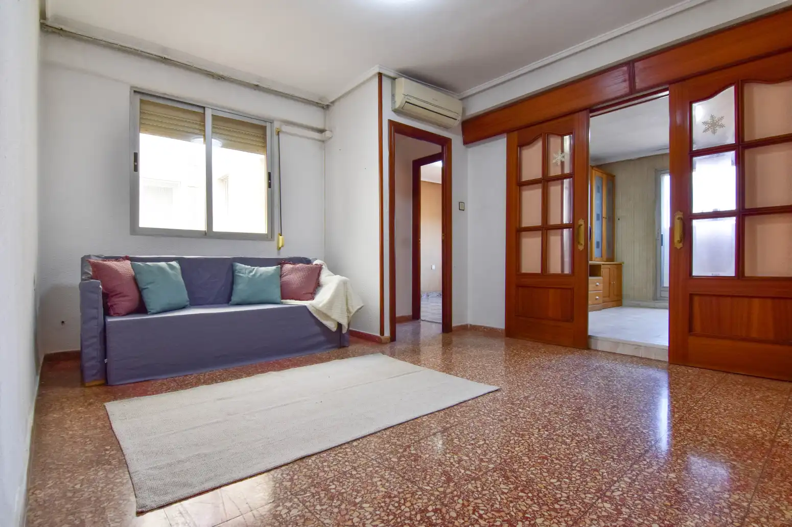 Sala d'estar de Àtic en venda en Valencia amb Aire condicionat, Calefacció i Terrassa