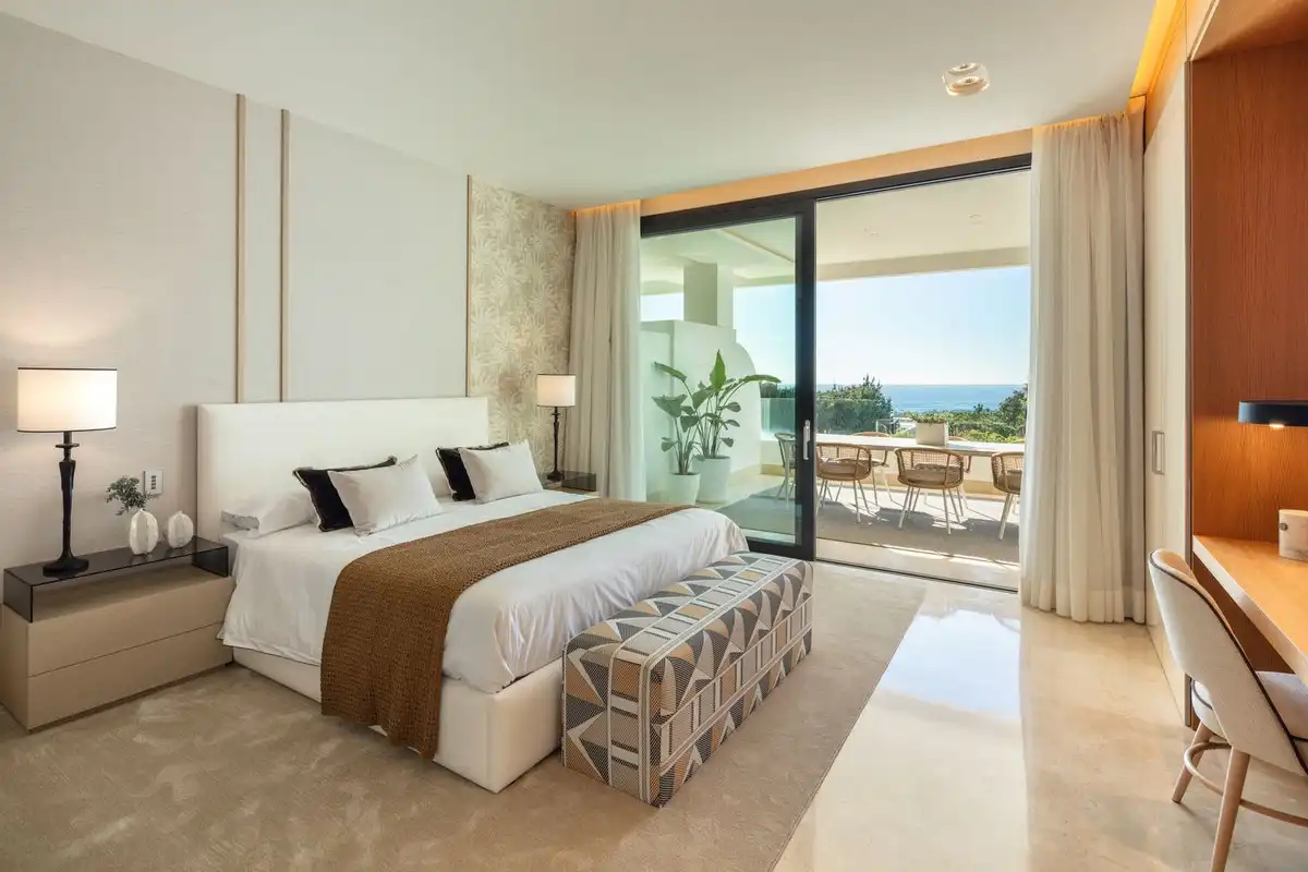 Bedroom of Duplexes for sale in Marbella  with Air Conditioner and Community pool