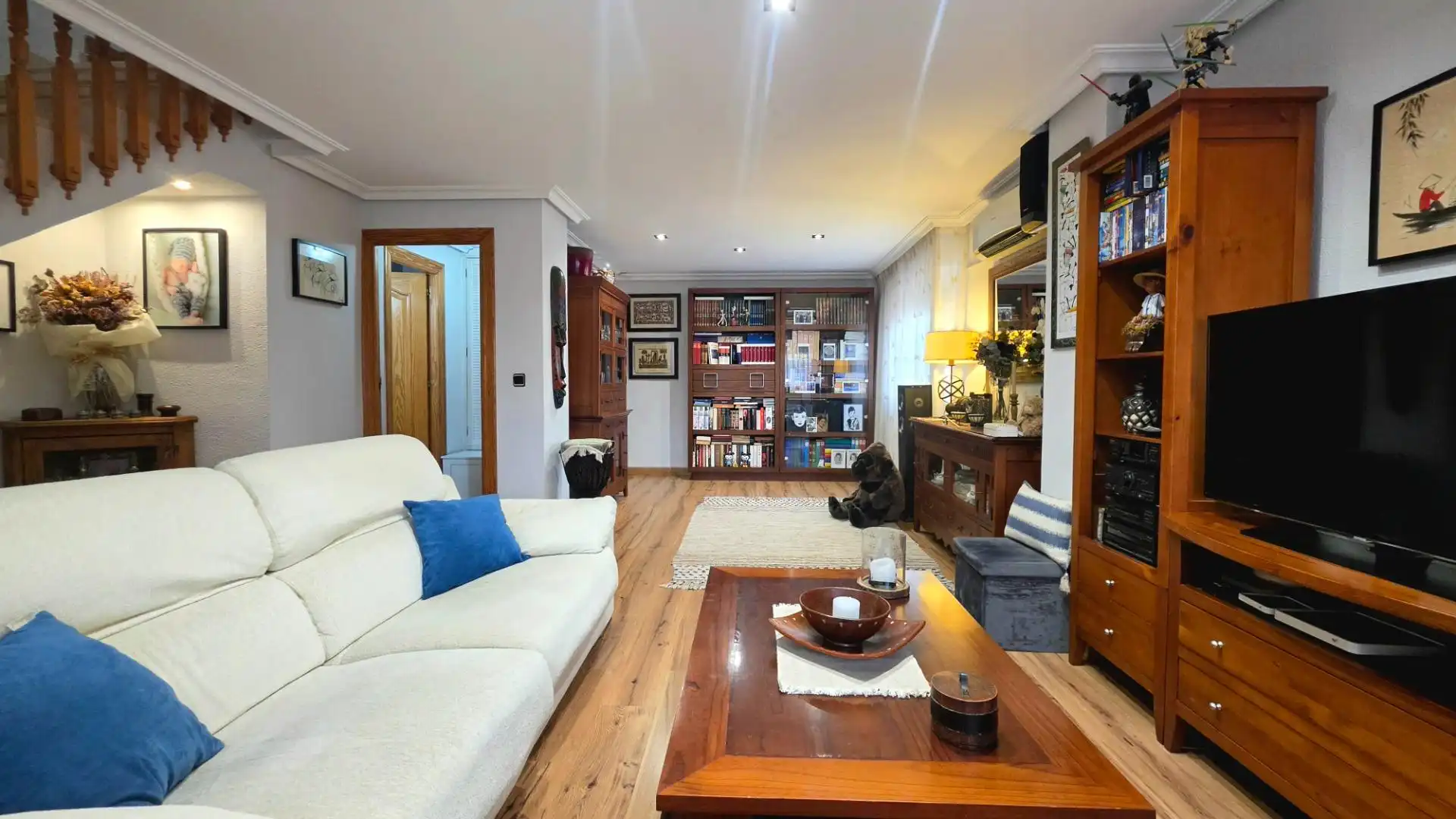Sala d'estar de Casa o xalet en venda en Cartagena amb Aire condicionat, Calefacció i Jardí privat