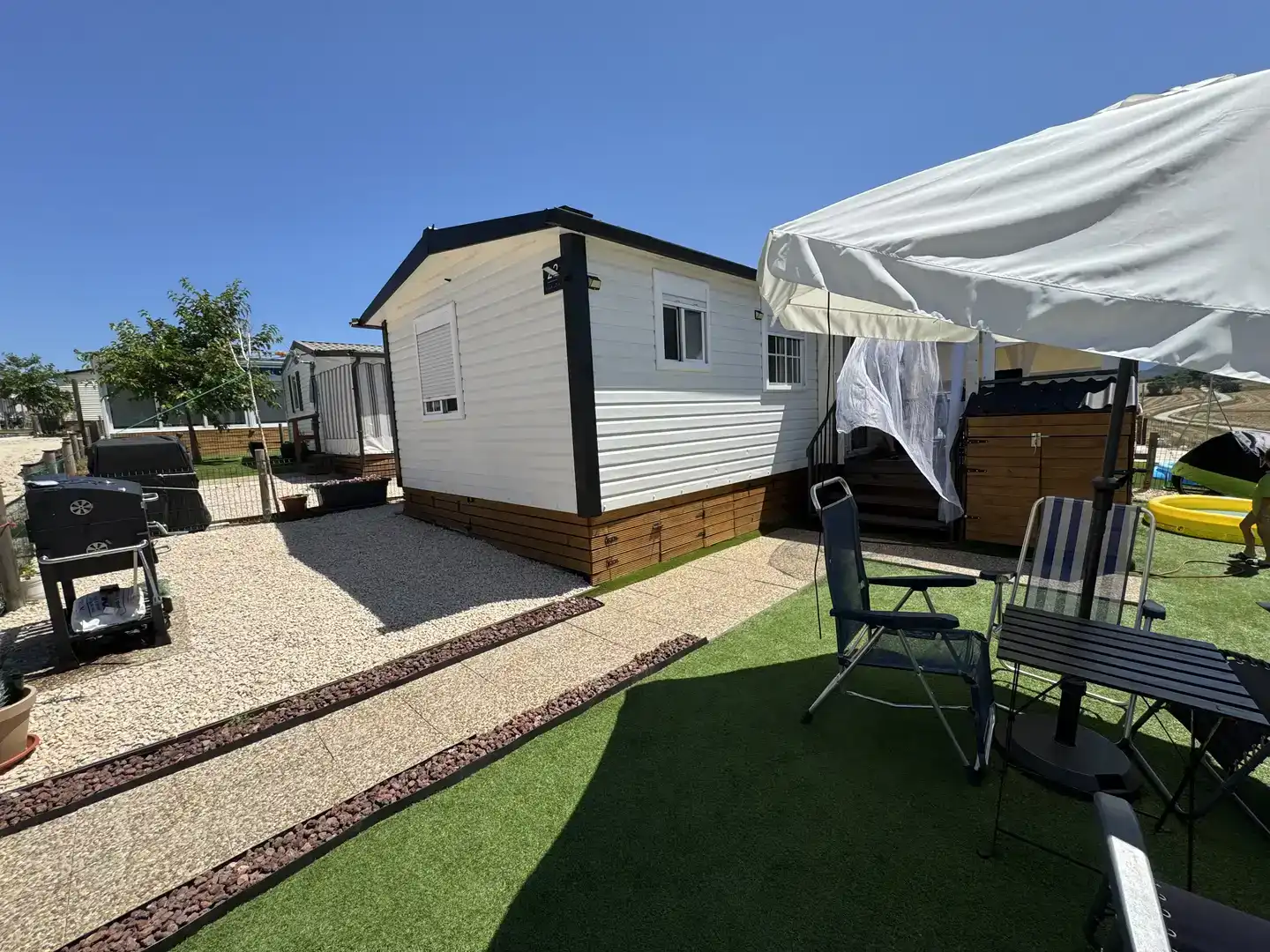 Vista exterior de Casa o chalet en venta en Frías con Aire acondicionado, Jardín privado y Piscina