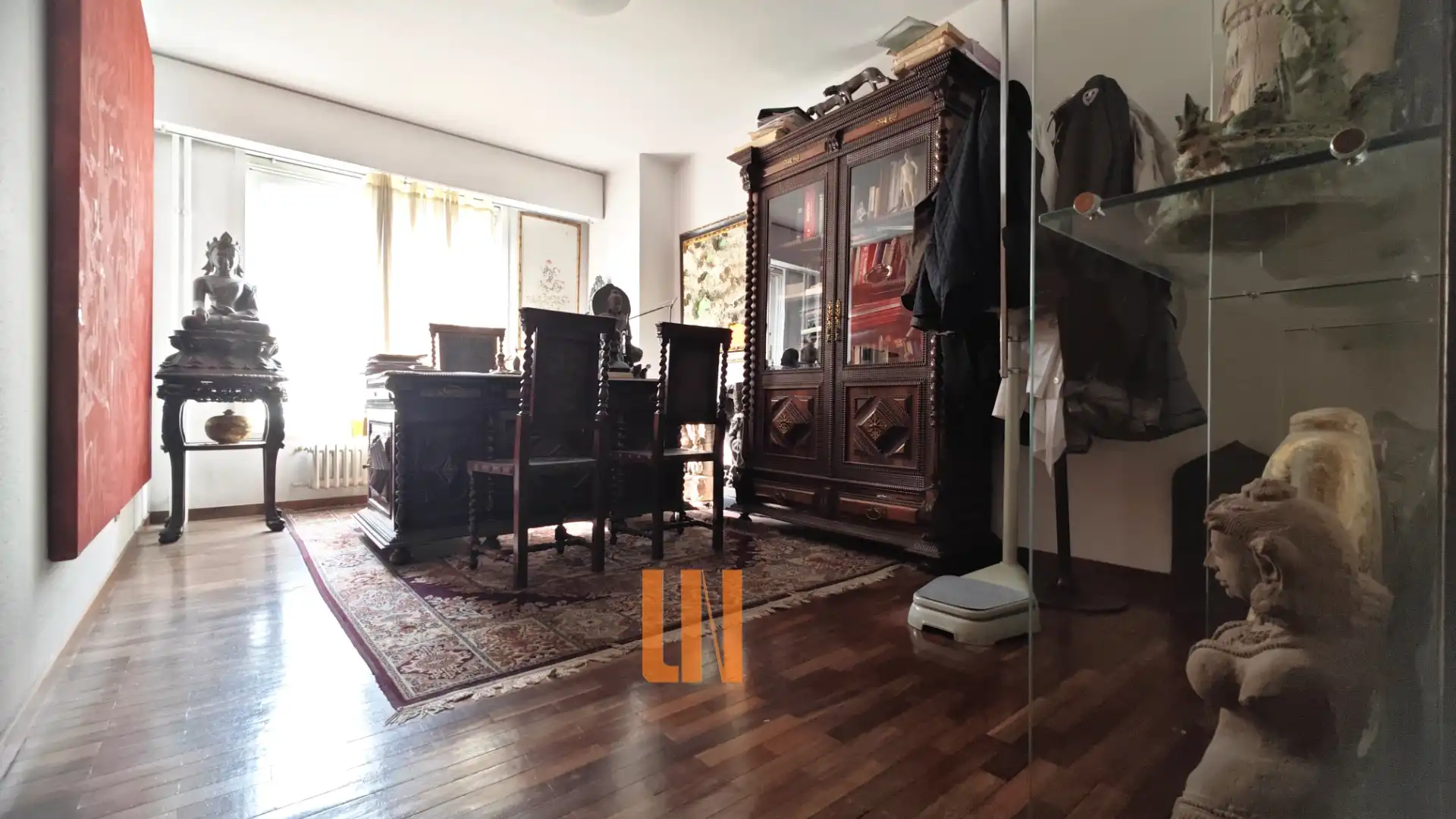 Comedor de Piso en venta en A Coruña Capital  con Calefacción, Parquet y Trastero