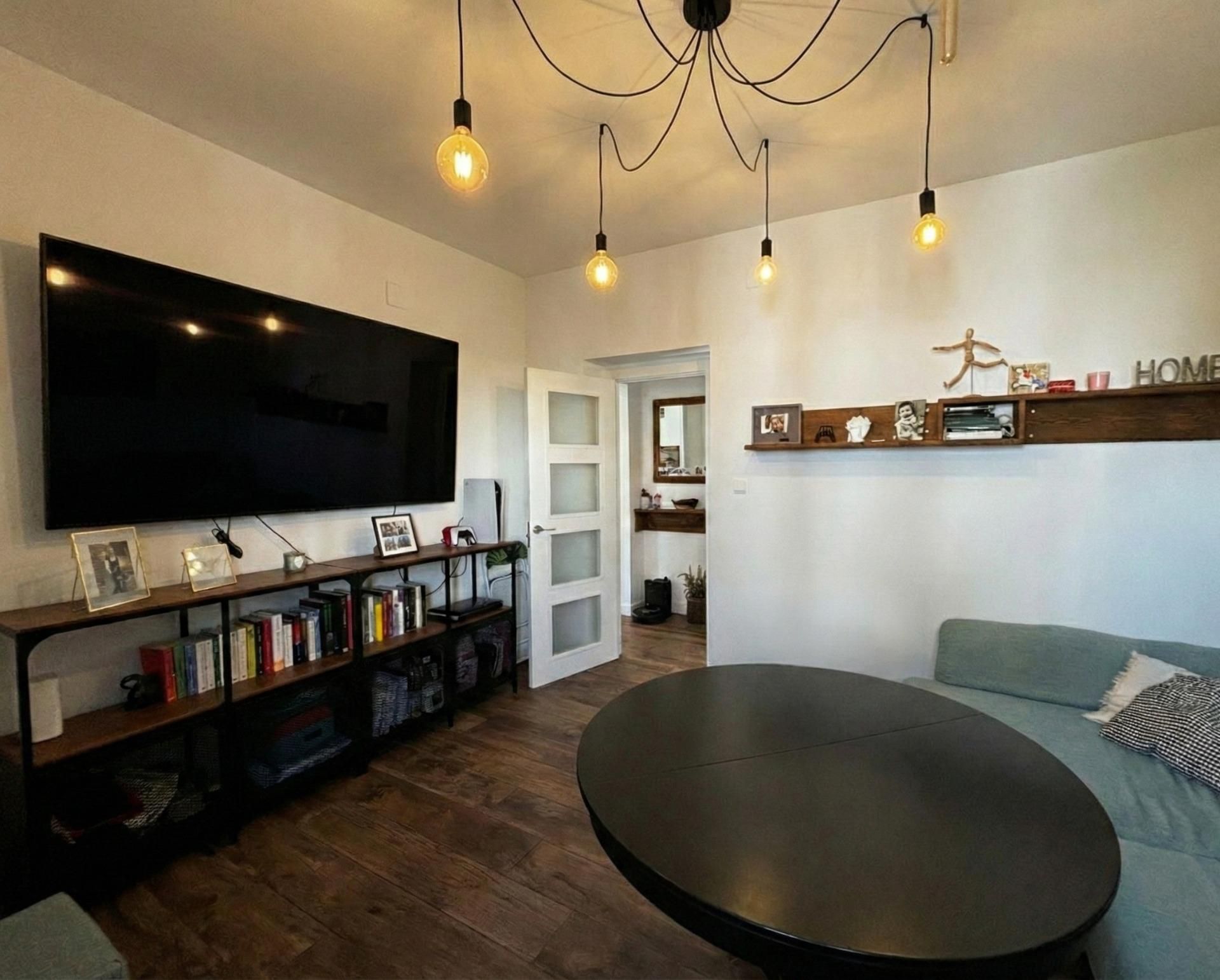 Living room of Flat for sale in  Huelva Capital  with Air Conditioner and Furnished