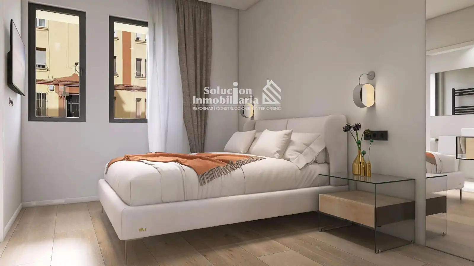 Habitación de Apartamento en venta en Salamanca con Aire acondicionado, Calefacción y Amueblado
