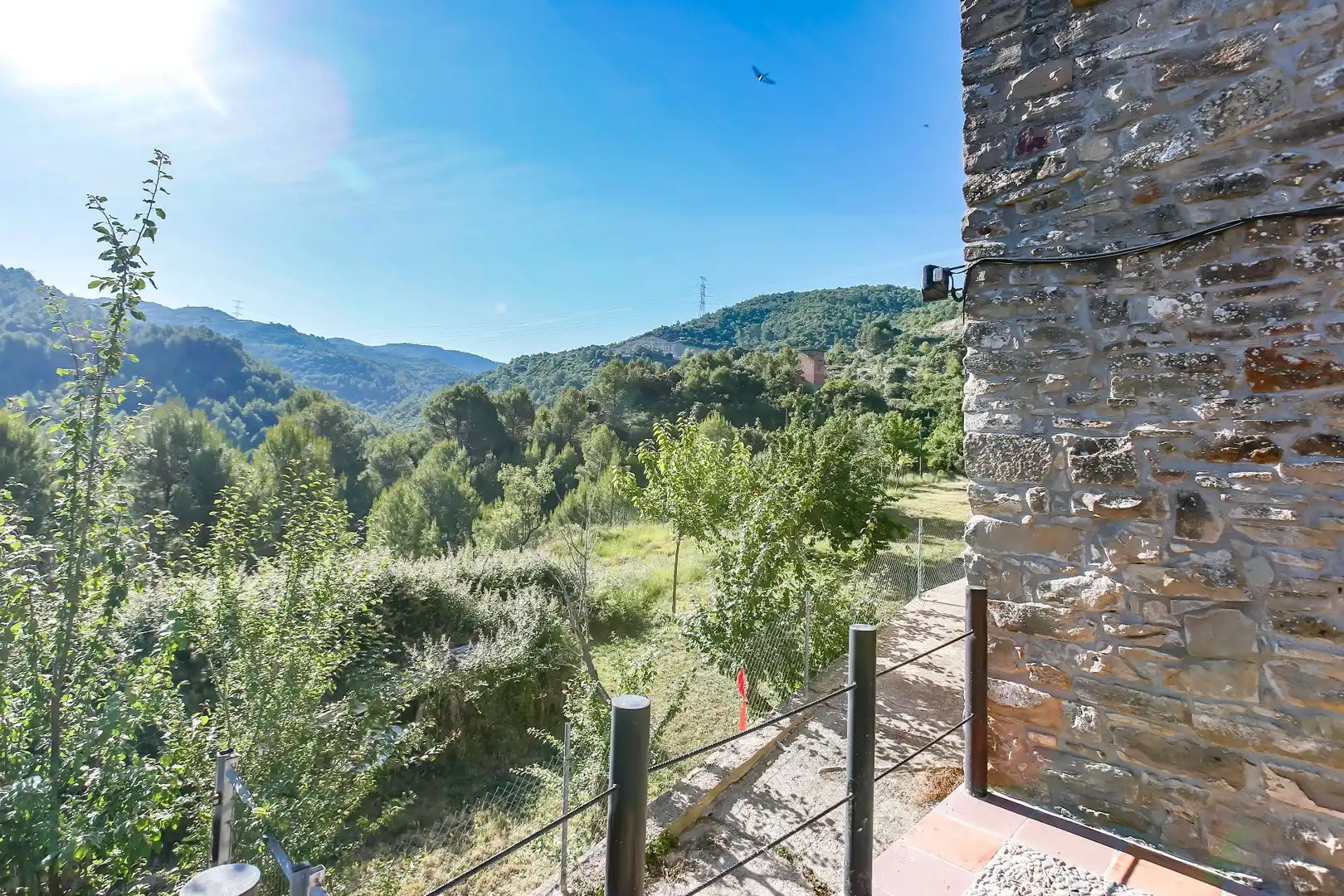 Terrasse von Country house zum Verkauf in Sant Vicenç de Castellet mit Heizung, Privatgarten und Terrasse