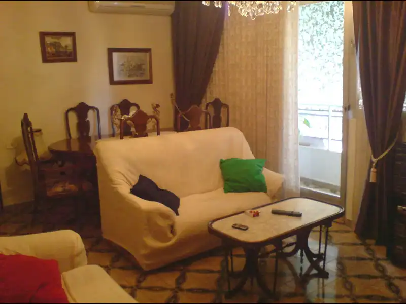 Living room of Flat for sale in Murcia  with Storage room, Furnished and Balcony