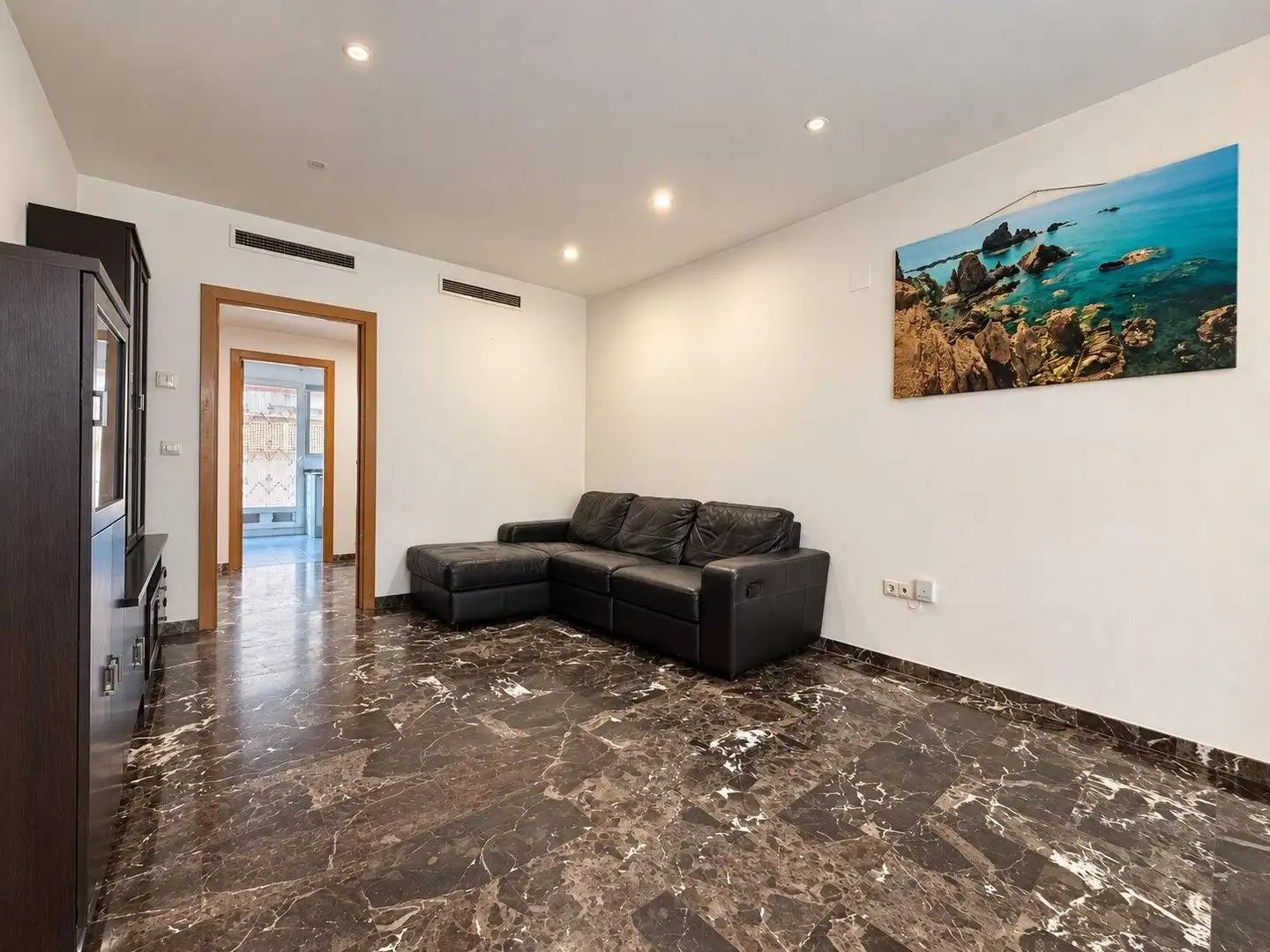 Sala d'estar de Pis en venda en Náquera amb Aire condicionat i Terrassa