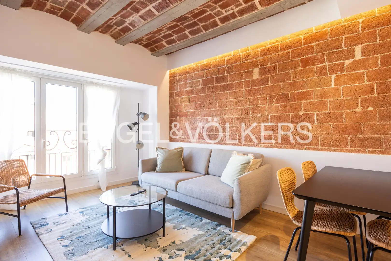 Sala de estar de Piso en venta en Sarrià - Sant Gervasi
