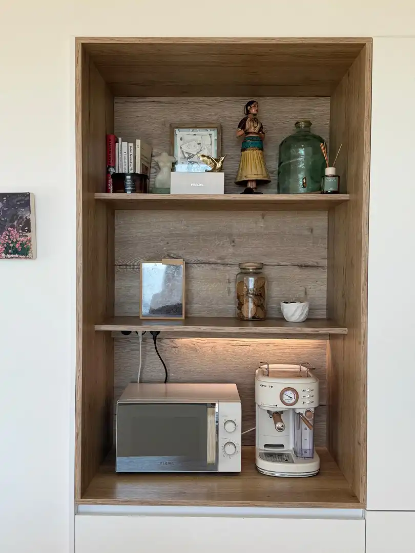 Cocina de Casa o chalet de alquiler en Moaña con Aire acondicionado, Calefacción y Jardín privado