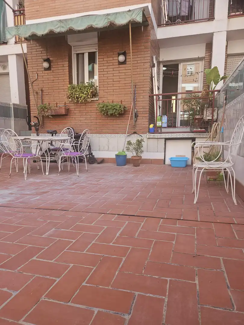 Terrace of Flat for sale in Badalona  with Heating, Terrace and Balcony