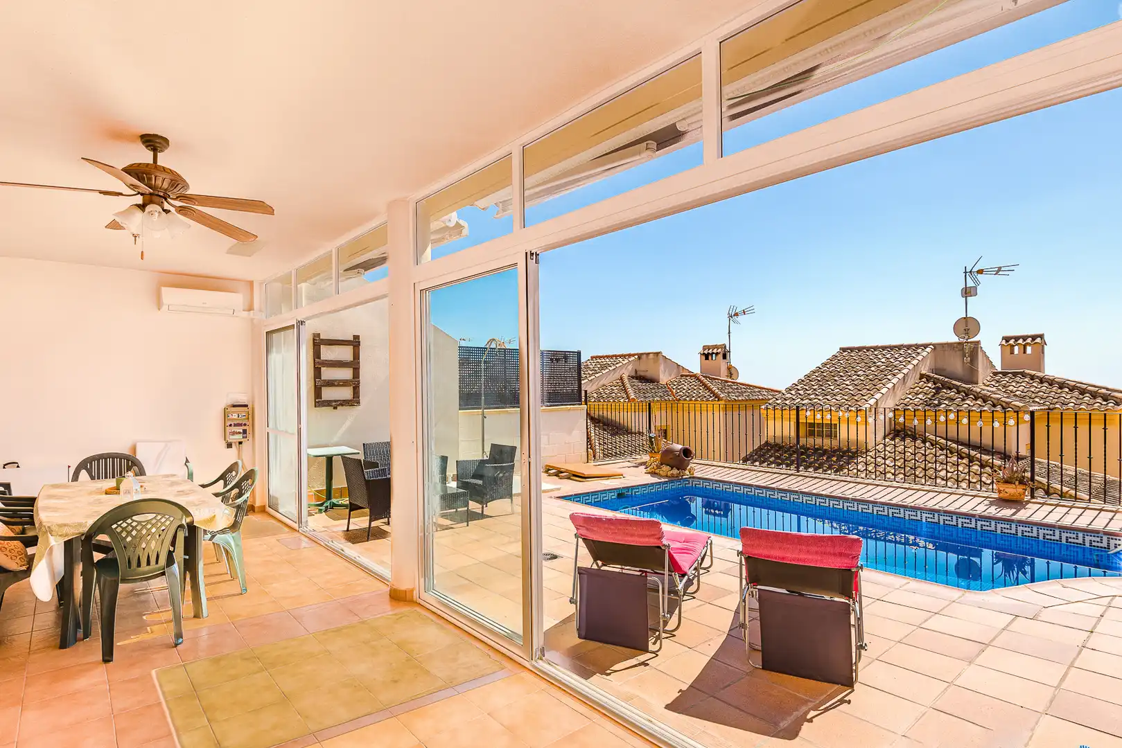 Terraza de Casa o chalet en venta en Aigües con Aire acondicionado, Terraza y Trastero