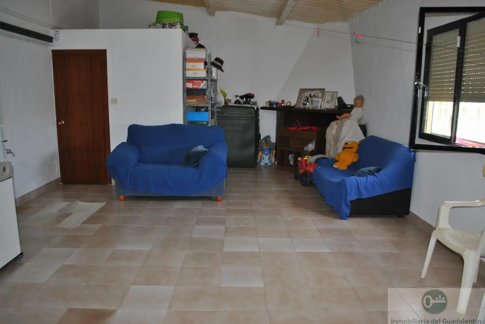 Living room of Houses for sale in Lorca  with Air Conditioner, Storage room and Furnished