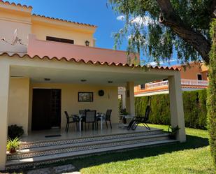 Garden of Single-family semi-detached for sale in Benicasim / Benicàssim  with Air Conditioner, Terrace and Balcony