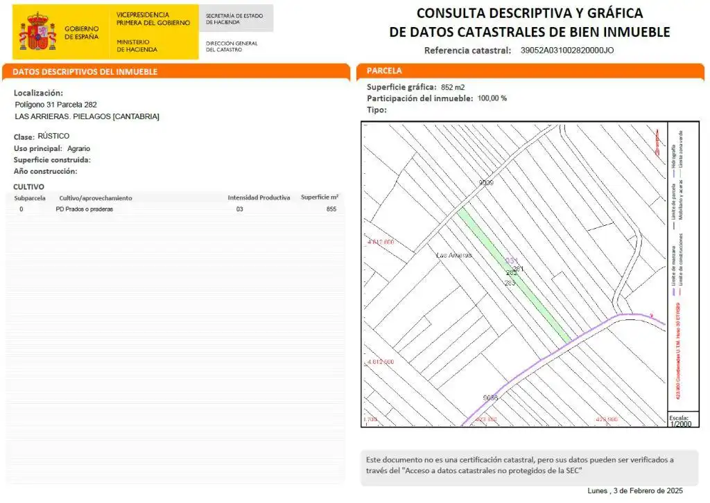 Rural land for sale in Liencres, imagen 5
