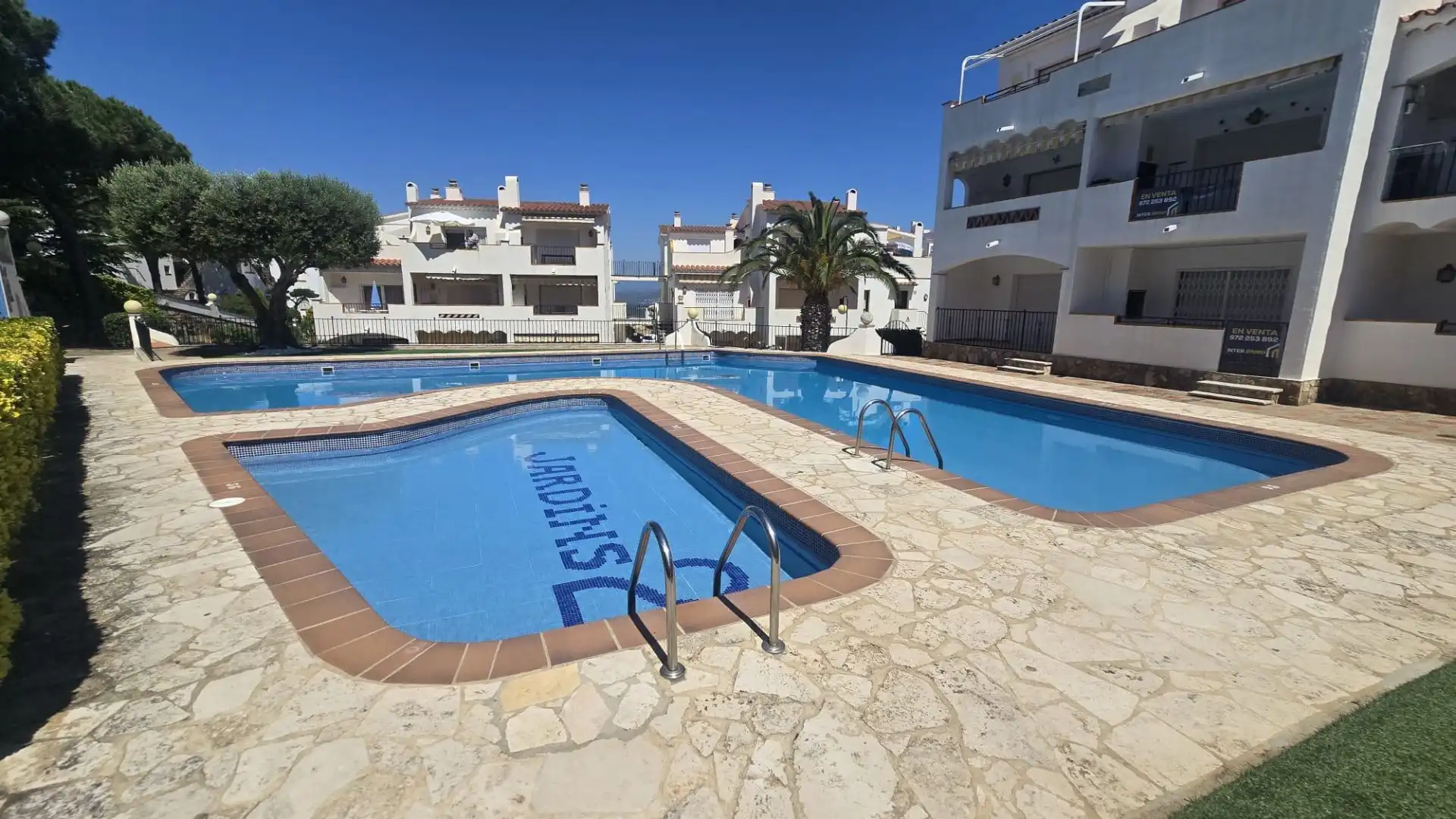 Piscina de Apartamento en venta en Roses con Aire acondicionado, Calefacción y Terraza