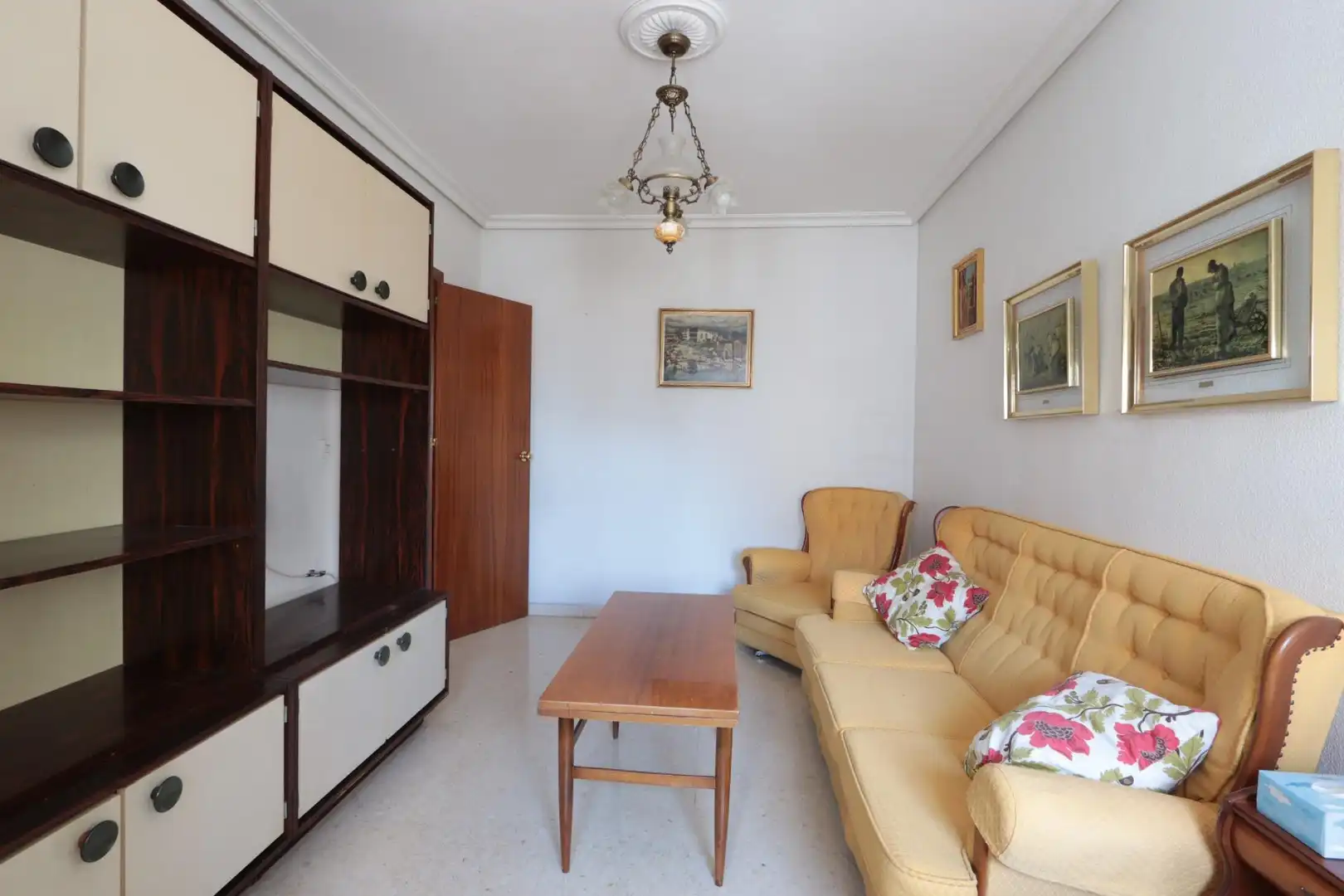 Sala d'estar de Pis en venda en Cartagena amb Calefacció i Parquet