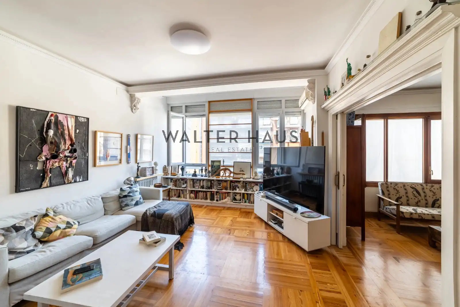 Sala de estar de Piso en venta en Madrid con Aire acondicionado, Calefacción y Terraza