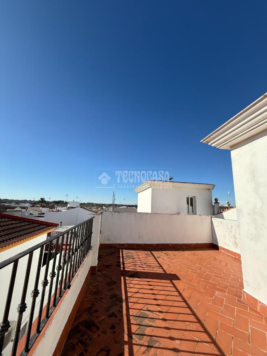 Terrace of Single-family semi-detached for sale in Villamanrique de la Condesa