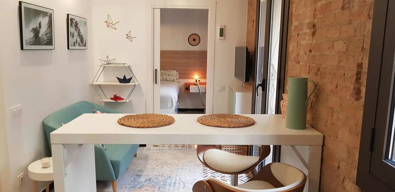 Living room of Flat for rent in Ciutat Vella