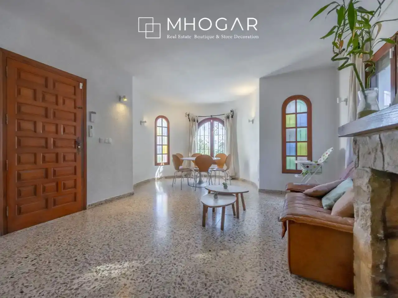 Sala de estar de Casa o chalet en venta en Benissa con Aire acondicionado, Piscina y Balcón