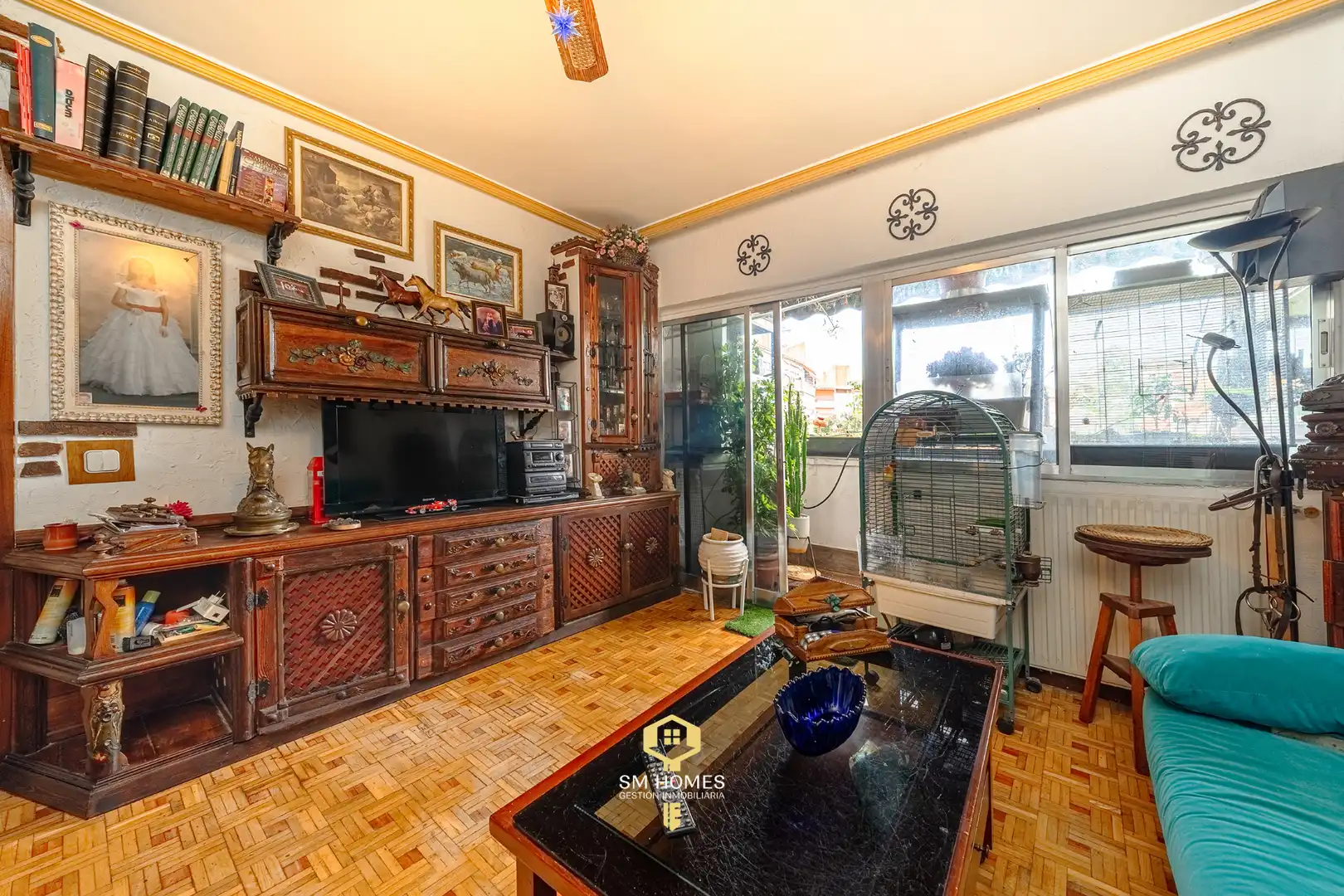 Living room of Flat for sale in San Fernando de Henares  with Air Conditioner, Heating and Terrace