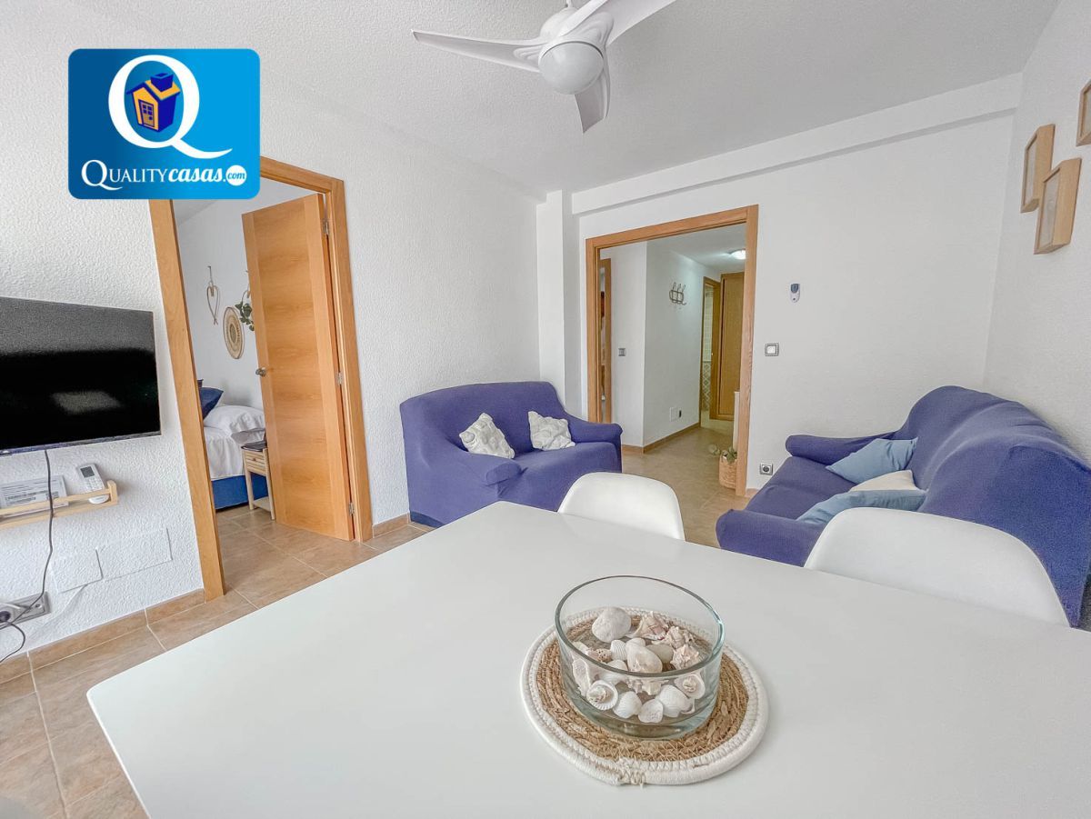 Living room of Flat for sale in El Campello  with Terrace, Balcony and Community pool