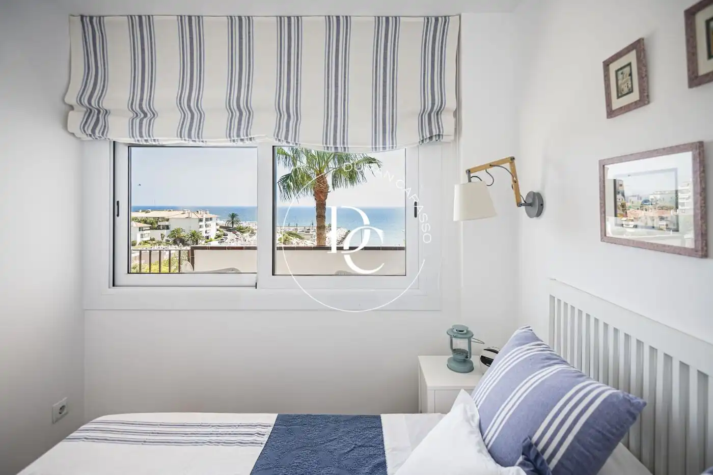Schlafzimmer von Maisonette zum Verkauf in Sitges mit Klimaanlage, Heizung und Privatgarten