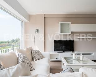 Sala d'estar de Apartament de lloguer en  Barcelona Capital amb Aire condicionat, Calefacció i Parquet